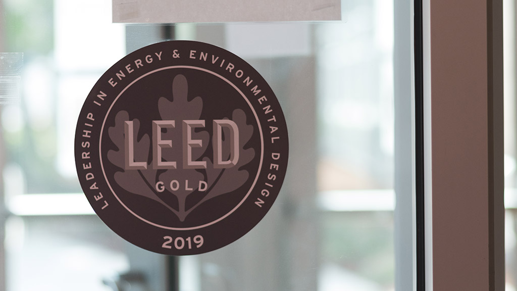The SRC is LEED Gold certified