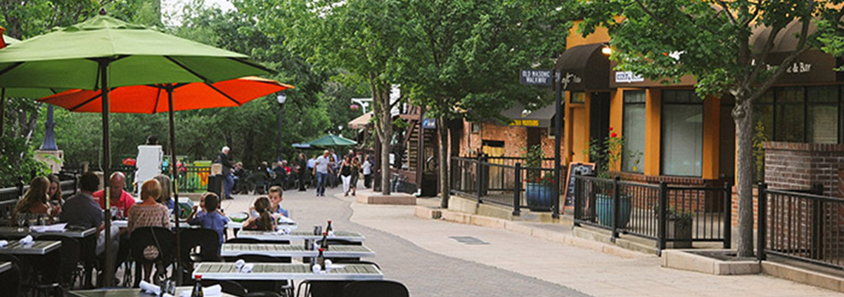 Ashland Outdoor Dining in the Plaza